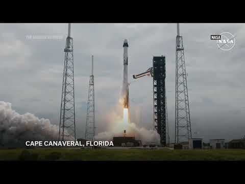 SpaceX launches rescue mission for 2 NASA astronauts who are stuck in space until next year