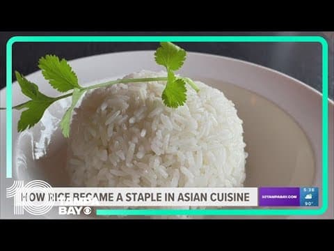 How rice became a staple in Asian cuisine