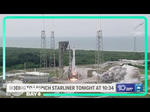 Boeing to launch Starliner tonight at 10:34 p.m.