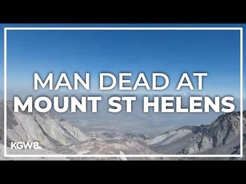 Climber found dead after fall at Mount St. Helens