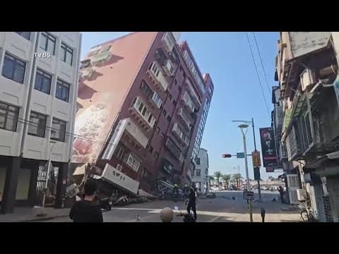 Strongest earthquake in 25 years rocks Taiwan, killing 9 people
