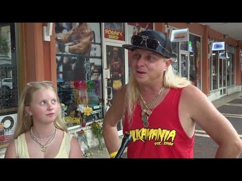Remembering Hulk Hogan: Tampa Bay-area community pays tribute to wrestling icon at Hogan's Hangout
