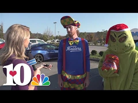 Student-athletes show out for annual Roane State trunk-or-treat event