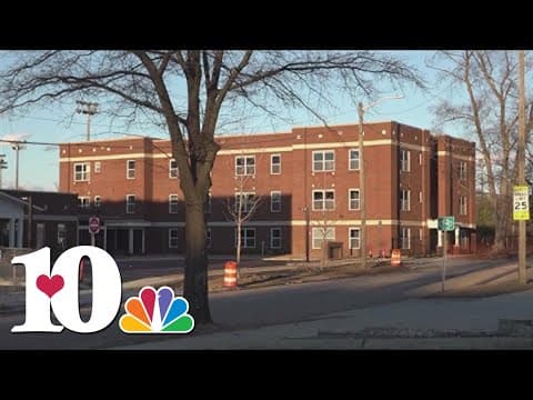 Caswell Manor, a new supportive housing development, nears completion