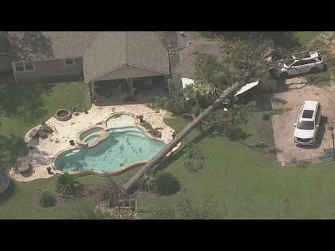 Hurricane Beryl leaves behind extensive damage in Houston