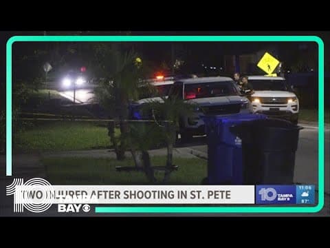 St. Pete police investigating shooting that left 2 hurt