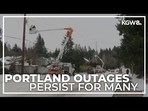 Thousands still remain without power; families struggle to keep warm