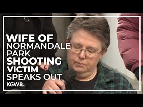 Wife of Normandale Park shooting victim reacts to suspect's guilty plea