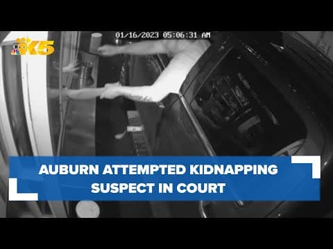 Auburn attempted kidnapping suspect in court