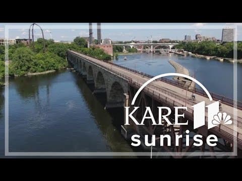 Stone Arch Bridge repairs begin, blocking path for walkers