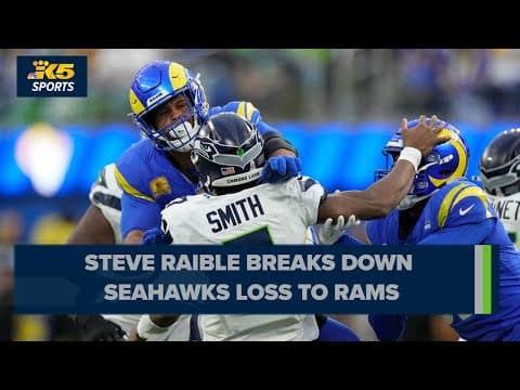 Steve Raible breaks down Seahawks defense after 17-16 loss to Rams