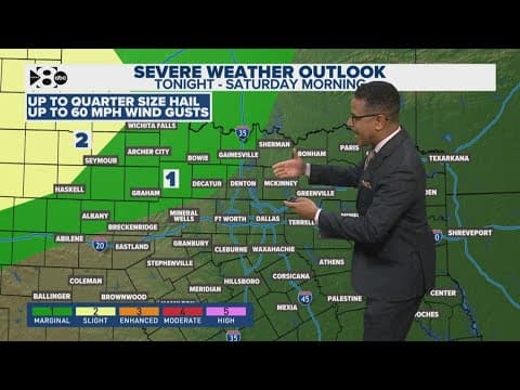 DFW Weather: Tracking weekend rain and storm chances