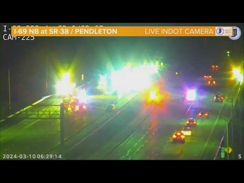 1 killed in crash on I-69 in Anderson