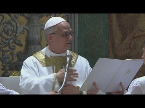 Pope Leo delivers first mass: Latest updates from the Vatican