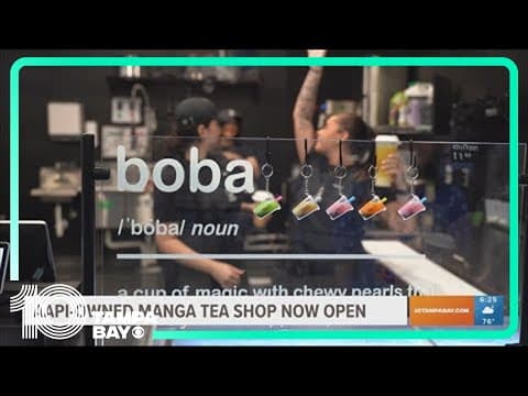Florida's first manga-themed tea shop now open