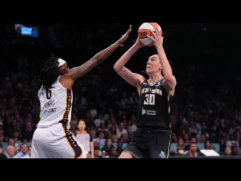 Stewart leads Liberty to 98-77 win over the Fever as Clark missed game with groin injury | 13Sports