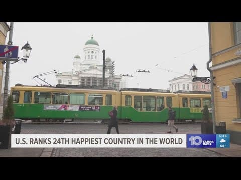 Finland again named the happiest country on Earth. Where does the US rank?