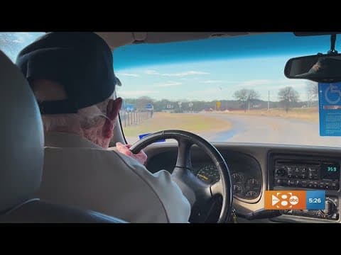 This 101-year-old is still driving, renewing his license every two years