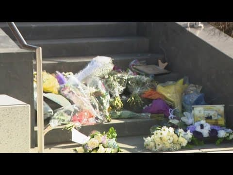 Mourners build memorial for couple killed outside Capital Jewish Museum