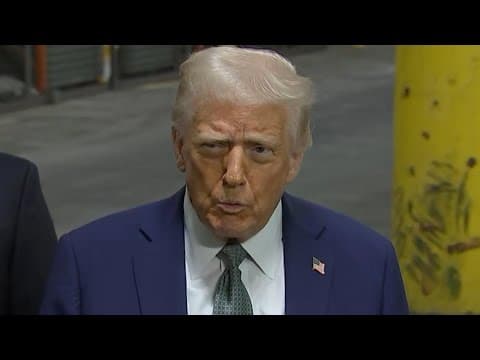 President Trump speaks to media at Kennedy Center as its new chair (March 17, 2025)