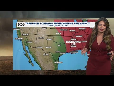 Where is Tornado Alley? A shift in weather patterns