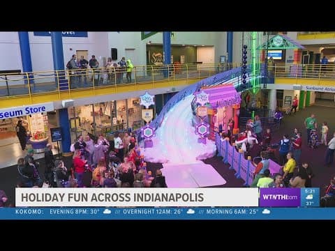 Holiday fun across Indianapolis