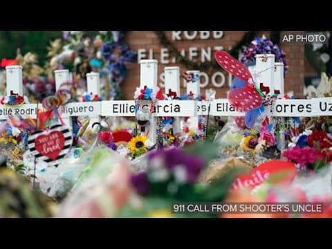 Portion of 911 call from uncle of Uvalde mass shooter | Part of release from Saturday, August 10