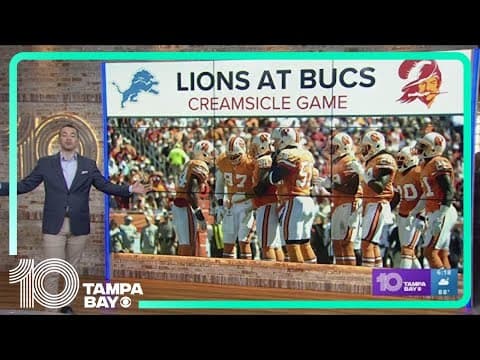 Bucs to wear throwback orange uniforms against Lions this year