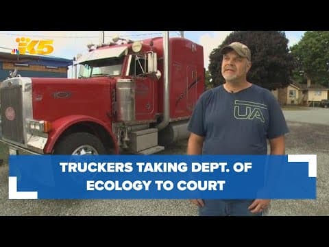 Washington truckers taking Dept. of Ecology to court over fuel surcharges
