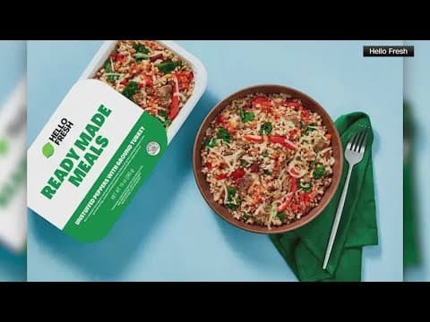 USDA issues recall for Hello Fresh meals