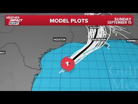 Chief meteorologist David Paul has the latest on Hurricane Francine and impacts on Texas coast