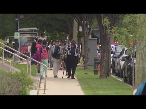 Man shot near DC school; students safe
