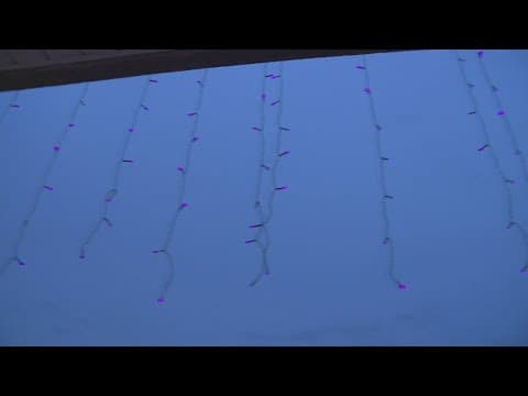 Raising awareness through purple light nights