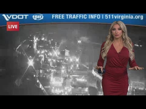 I-95 northbound lanes closed in Stafford Co. due to tractor trailer fire