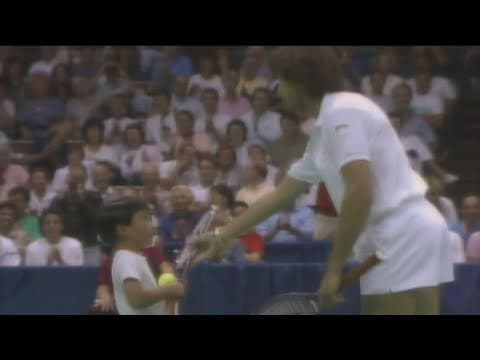 6-year-old boy upstaged John McEnroe at 1989 Davis Cup