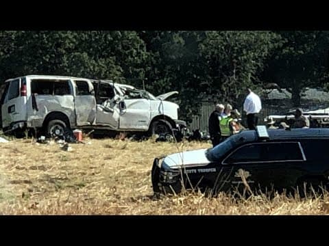 Alvord, Texas crash: 3 killed, 11 injured in vehicle rollover; Only 1 person wore seatbelt, DPS says