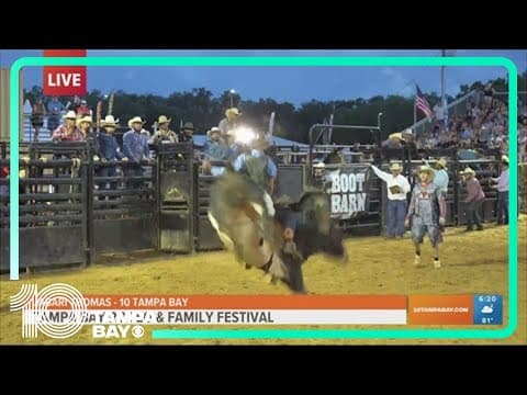 Tampa Bay Rodeo & Family Festival happening this weekend at Hillsborough County Fairgrounds