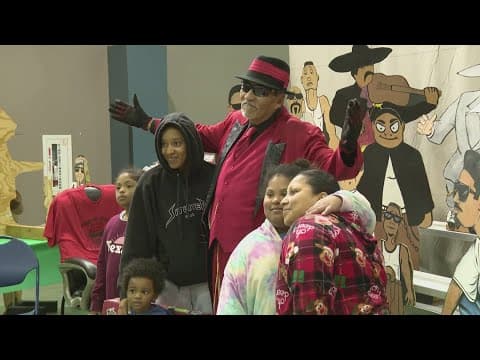 Pancho Claus spreading Christmas cheer after a year of medical and other setbacks