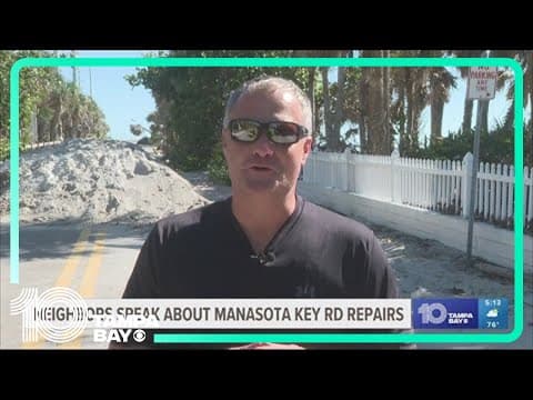 'Please do the right thing': Sarasota residents speak about Manasota Key Road repairs