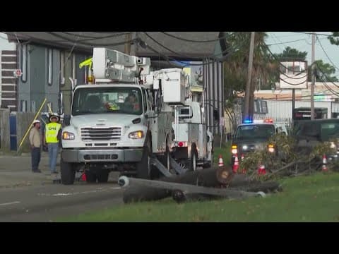 Nearly half a million homes and businesses could still be in the dark into next week after Beryl