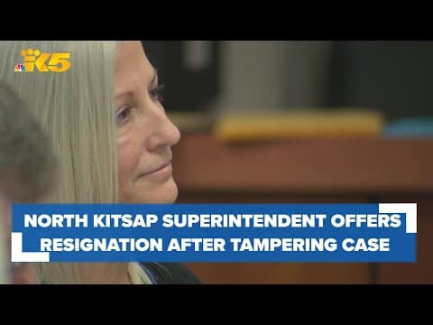 North Kitsap superintendent offers resignation after election tampering case