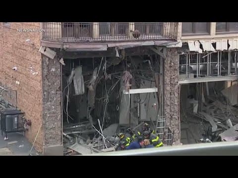 Building explosion kills bank employee and injures 7 others in Youngstown
