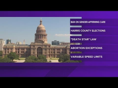 Hundreds of new Texas laws go into effect September 1