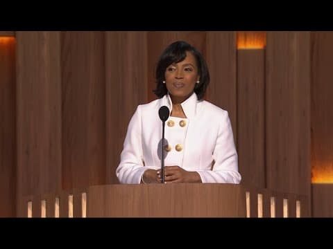Prince George's County Executive Angela Alsobrooks addresses DNC
