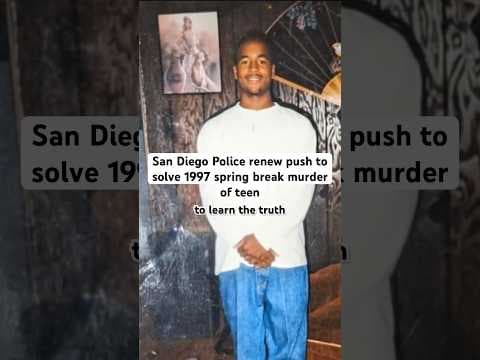 San Diego Police renew push to solve 1997 Spring Break murder of teen. #news #coldcase #truecrime