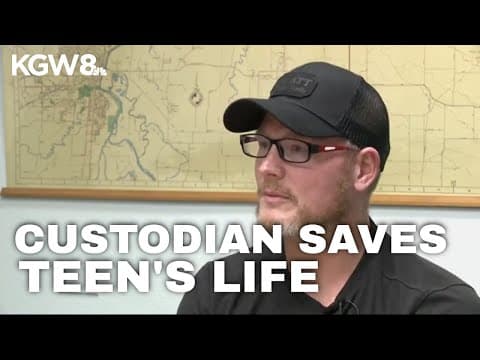 Albany custodian saves sixth grader from choking
