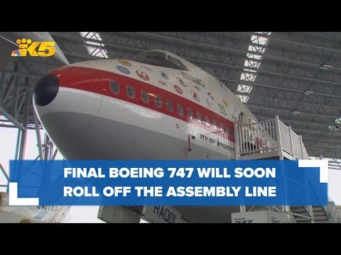 Final Boeing 747 to roll off assembly line