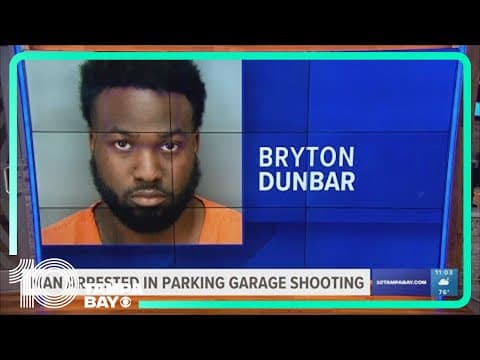 St. Pete police: Man arrested in connection to shooting at downtown hotel parking garage