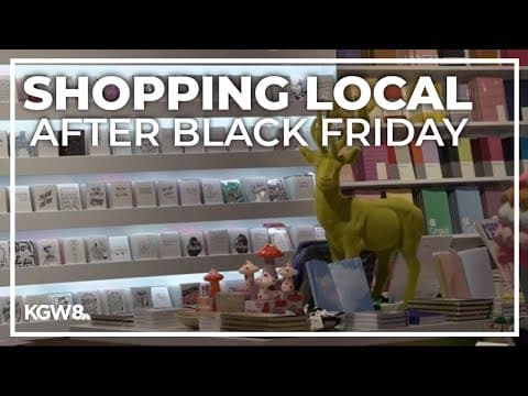 Holiday shoppers show up for Small Business Saturday