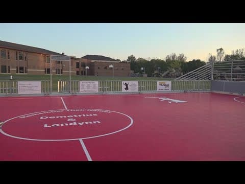 Canal Winchester mini pitch dedicated to 2 children killed in 2021 shooting